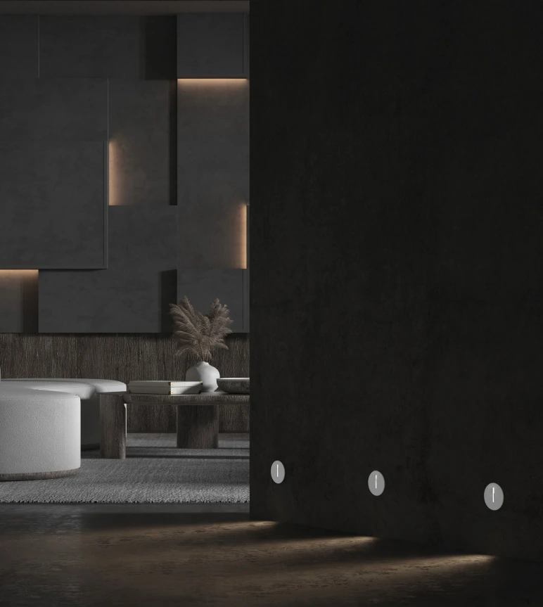 Modern Villa Interior & Floating Stairs